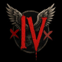 Room:IV Logo - PC01 8cm Round Sew-On Patch Design