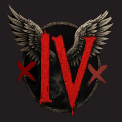 Room:IV Logo - B446 Circular Patch Beanie Design