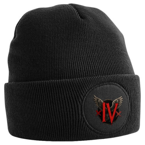 Room:IV Logo - B446 Circular Patch Beanie Thumbnail